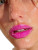 Shiny Pink Lips Vinyl Car Decal Sticker – Waterproof & UV-Resistant 8"