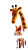 Giraffe Cheats On Test Vinyl Car Decal Sticker – Waterproof & UV-Resistant 8"