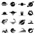 Space Icons Vector Vinyl Car Decal Sticker – Waterproof & UV-Resistant 8"