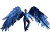 Angel Wings Descent Vinyl Car Decal Sticker – Waterproof & UV-Resistant 8"