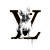 Lv Dripping Logo Vinyl Car Decal Sticker – Waterproof & UV-Resistant 8"
