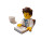 Lego Office Figure V2 Vinyl Car Decal Sticker – Waterproof & UV-Resistant 8"