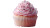 Cute Pink Cupcake Vinyl Car Decal Sticker – Waterproof & UV-Resistant 8"