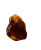 Glowing Amber Rock Vinyl Car Decal Sticker – Waterproof & UV-Resistant 8"