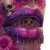 Neon Skull Lips Vinyl Car Decal Sticker – Waterproof & UV-Resistant 8"