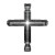 Futuristic Christian Cross Vinyl Car Decal Sticker – Waterproof & UV-Resistant 8"