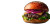 Gourmet Cheeseburger Vinyl Car Decal Sticker – Waterproof & UV-Resistant 8"