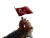 Turkish Flag Hands Vinyl Car Decal Sticker – Waterproof & UV-Resistant 8"