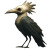 Ethereal Feather Beast Vinyl Car Decal Sticker – Waterproof & UV-Resistant 8"