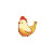 Banana Chicken Vinyl Car Decal Sticker – Waterproof & UV-Resistant 8"