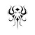 Mindflayer Symbol Vinyl Car Decal Sticker – Waterproof & UV-Resistant 8"