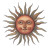 Realistic Sun Illustration Vinyl Car Decal Sticker – Waterproof & UV-Resistant 8"