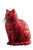Strawberry Cat Vinyl Car Decal Sticker – Waterproof & UV-Resistant 8"