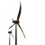 Wind Turbine Portrait Vinyl Car Decal Sticker – Waterproof & UV-Resistant 8"