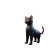 Vintage Cat Figurine Vinyl Car Decal Sticker – Waterproof & UV-Resistant 8"