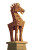 Trojan Horse Statue Vinyl Car Decal Sticker – Waterproof & UV-Resistant 8"