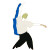 Dancing Woman Illustration Vinyl Car Decal Sticker – Waterproof & UV-Resistant 8"