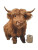 Cute Highland Cow V2 Vinyl Car Decal Sticker – Waterproof & UV-Resistant 8"