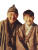 Nostalgic Korean Duo Vinyl Car Decal Sticker – Waterproof & UV-Resistant 8"