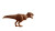 T-Rex Chasing Rover Vinyl Car Decal Sticker – Waterproof & UV-Resistant 8"
