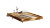 Wooden Slatted Bed Vinyl Car Decal Sticker – Waterproof & UV-Resistant 8"