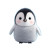 Cute Penguin Vinyl Car Decal Sticker – Waterproof & UV-Resistant 8"