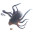 Giant Heart Monster Attack Vinyl Car Decal Sticker – Waterproof & UV-Resistant 8"