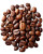 Coffee Beans Circle Vinyl Car Decal Sticker – Waterproof & UV-Resistant 8"