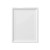White Picture Frame V2 Vinyl Car Decal Sticker – Waterproof & UV-Resistant 8"