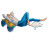 Relaxing Plus Size Woman Vinyl Car Decal Sticker – Waterproof & UV-Resistant 8"
