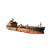 Tanker Ship Vinyl Car Decal Sticker – Waterproof & UV-Resistant 8"