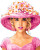 Blonde In Pink V6 Vinyl Car Decal Sticker – Waterproof & UV-Resistant 8"