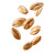 Falling Oatmeal Grains Vinyl Car Decal Sticker – Waterproof & UV-Resistant 8"