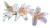Sparkling Lily Blossoms Vinyl Car Decal Sticker – Waterproof & UV-Resistant 8"