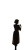 Classy Silhouette Woman Vinyl Car Decal Sticker – Waterproof & UV-Resistant 8"