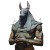 Dark Anubis V2 Vinyl Car Decal Sticker – Waterproof & UV-Resistant 8"
