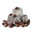 Coffee Beans Ice Vinyl Car Decal Sticker – Waterproof & UV-Resistant 8"