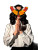 Glamorous Butterfly Portrait Vinyl Car Decal Sticker – Waterproof & UV-Resistant 8"