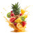 Tropical Fruit Explosion Vinyl Car Decal Sticker – Waterproof & UV-Resistant 8"