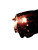 Speeding Red Car Vinyl Car Decal Sticker – Waterproof & UV-Resistant 8"