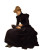 Victorian Woman With Cat Vinyl Car Decal Sticker – Waterproof & UV-Resistant 8"