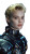 Futuristic Nordic Supermodel Vinyl Car Decal Sticker – Waterproof & UV-Resistant 8"