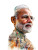 Narendra Modi'S Journey Vinyl Car Decal Sticker – Waterproof & UV-Resistant 8"