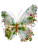 Green Light Butterfly Vinyl Car Decal Sticker – Waterproof & UV-Resistant 8"