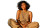Sophisticated Woman Pose Vinyl Car Decal Sticker – Waterproof & UV-Resistant 8"