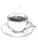 Coffee Cup V2 Vinyl Car Decal Sticker – Waterproof & UV-Resistant 8"
