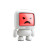 Cute Angry Robot Vinyl Car Decal Sticker – Waterproof & UV-Resistant 8"