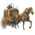 Steampunk Carriage Vinyl Car Decal Sticker – Waterproof & UV-Resistant 8"