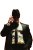 Mafia Man Vinyl Car Decal Sticker – Waterproof & UV-Resistant 8"