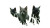 Wet Cats In Rain Vinyl Car Decal Sticker – Waterproof & UV-Resistant 8"